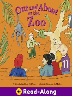cover image of Out and About at the Zoo